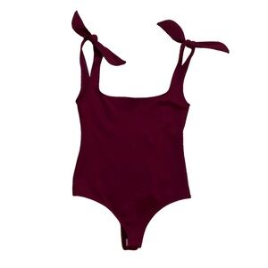 Intimately by Free People Body Suit with Shoulder Ties
